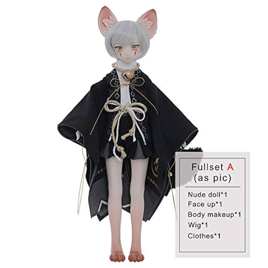 Amazon | BJDドール 球体関節人形 1／4 40cm 男 人形本体 ヘッド